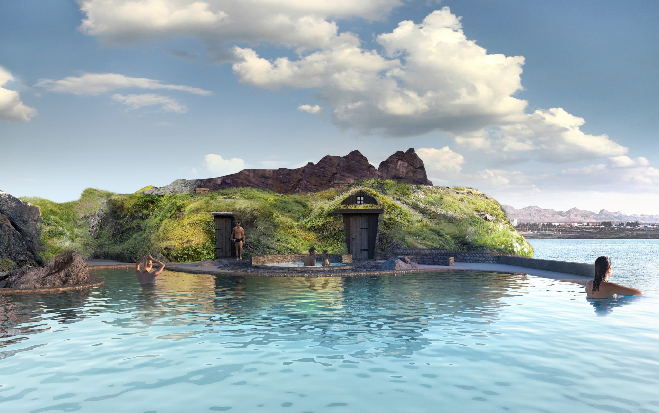 Iceland’s Sky Lagoon Bar Will Be Located In A Geothermal Lagoon