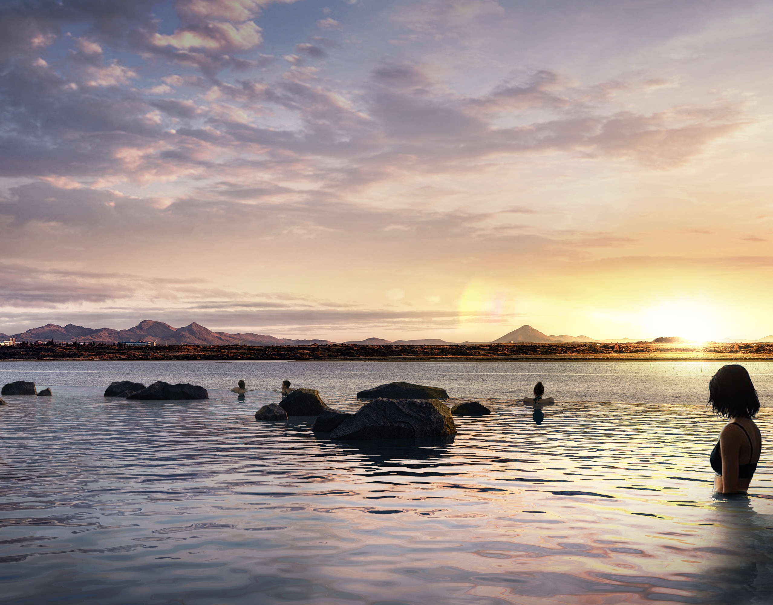 Iceland’s Sky Lagoon Bar Will Be Located In A Geothermal Lagoon