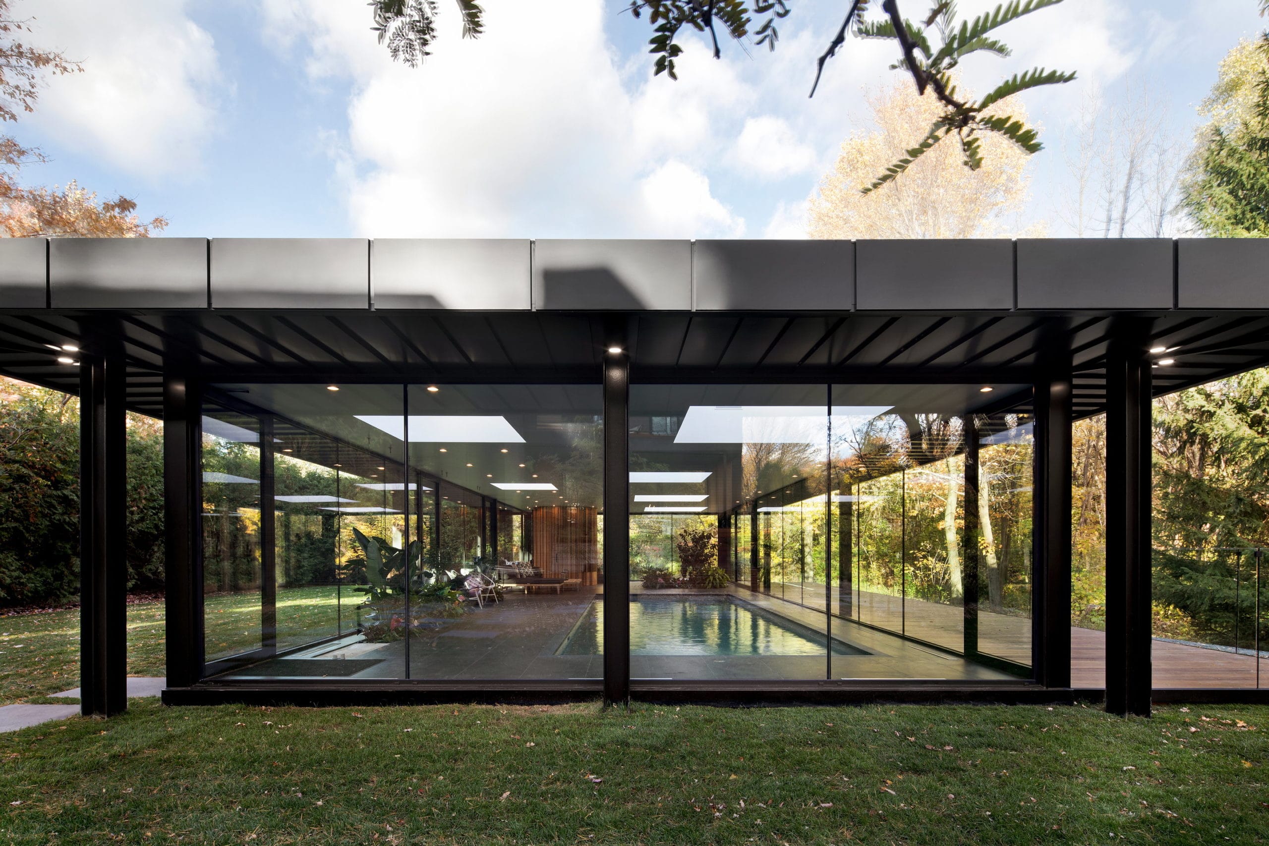 The Pavilion A Pool House Embodies Leisure Through Design