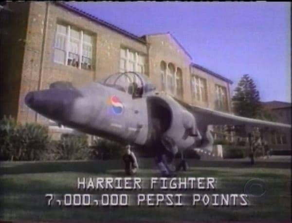Pepsi Harrier Jet