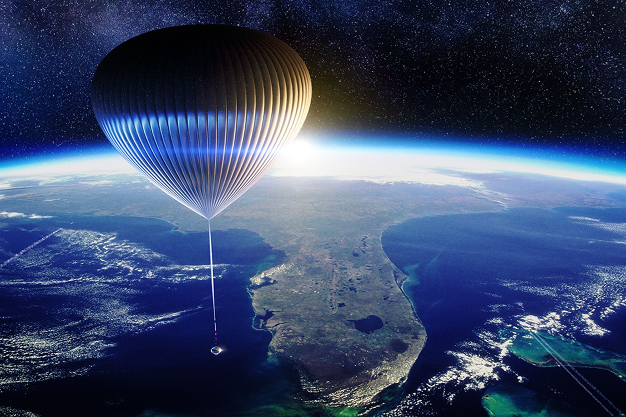 The Neptune Space Balloon Will Take You 100,000 Feet Above Ground
