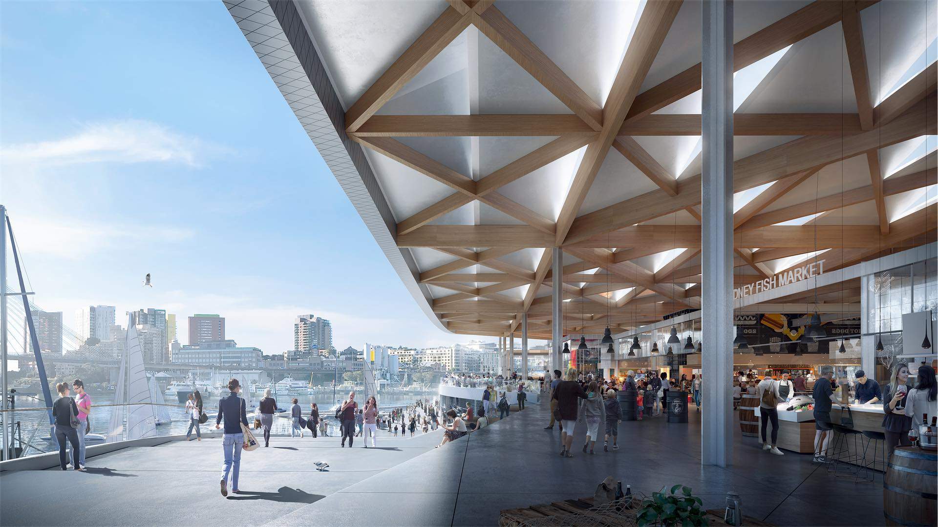 The New Sydney Fish Market Will Be Completed In 2024