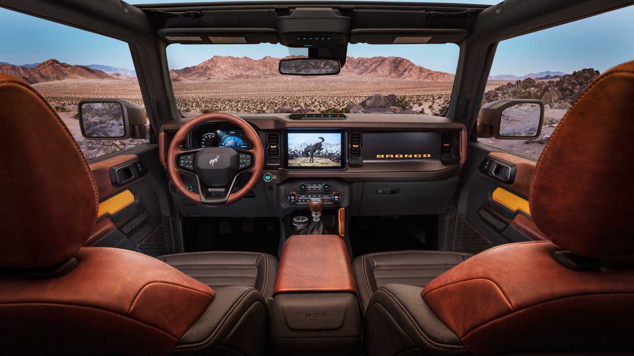 2021 Ford Bronco Interior