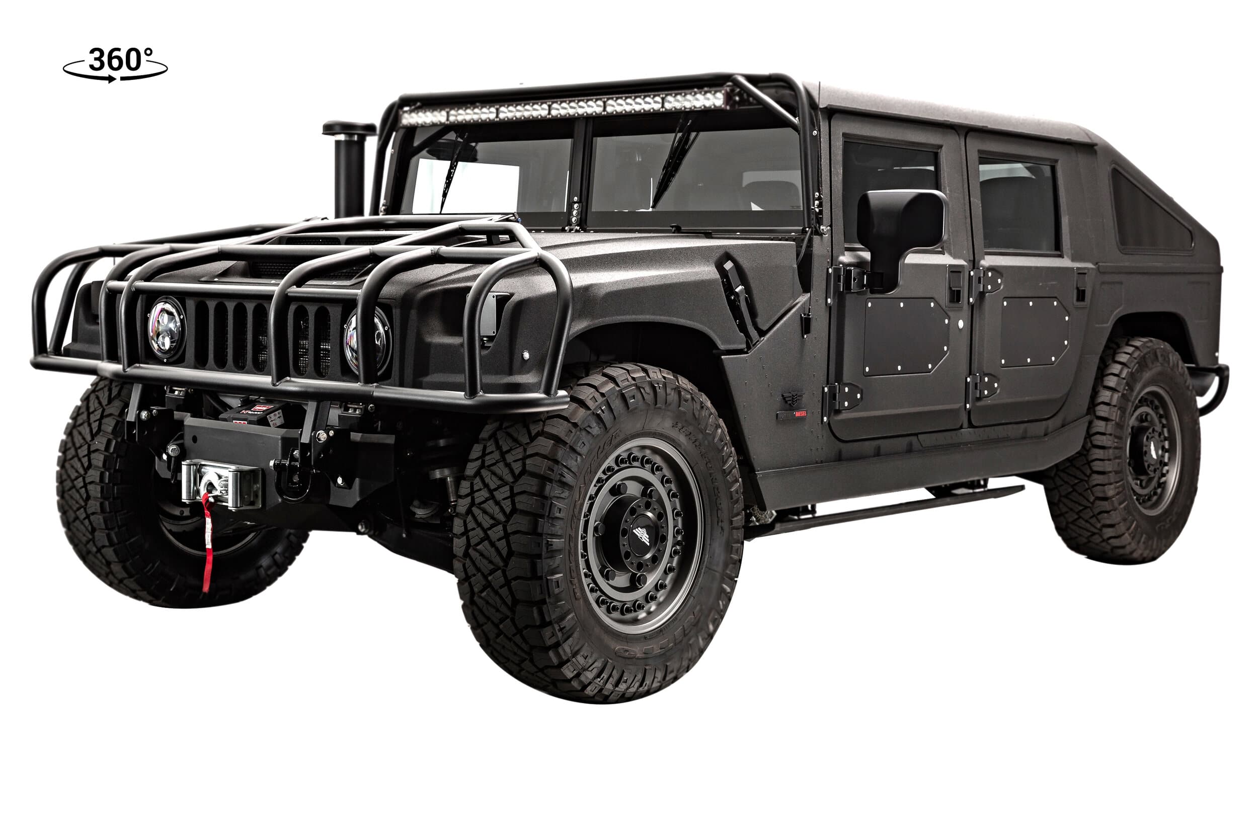 The Mil-Spec Hummer H1 Is Built For Off-Roading