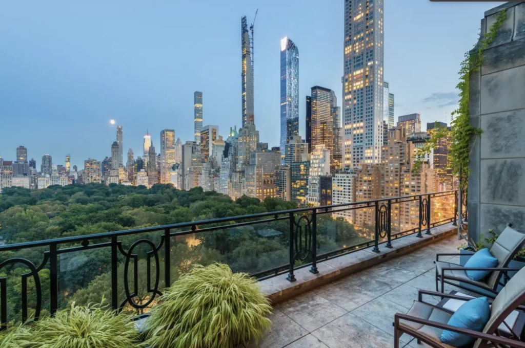Inside An Outrageous $94 Million NYC Central Park Penthouse
