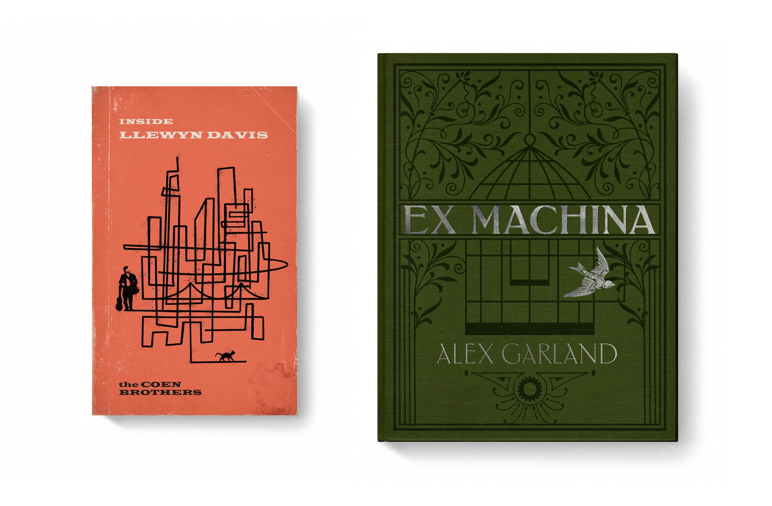 Decorate Your Bachelor Pad With Good Movies As Old Books Prints