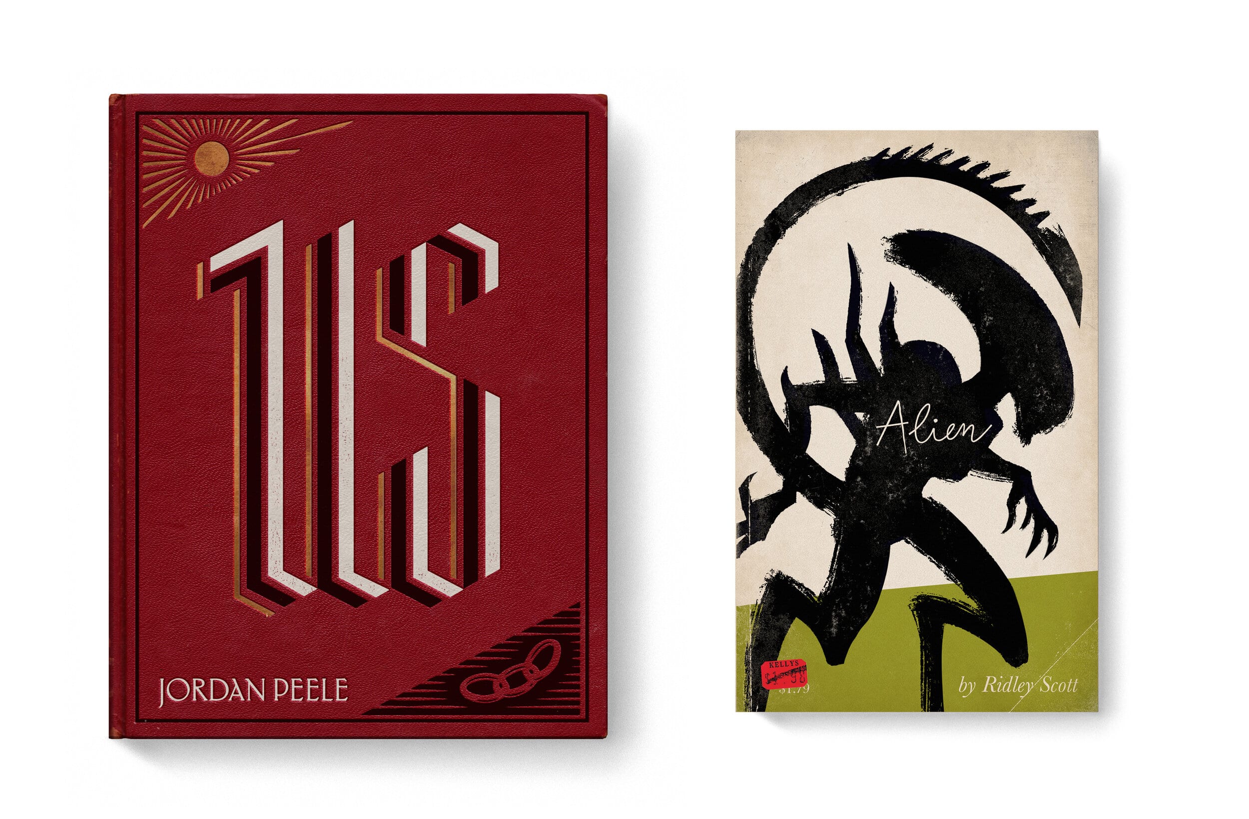 Decorate Your Bachelor Pad With Good Movies As Old Books Prints