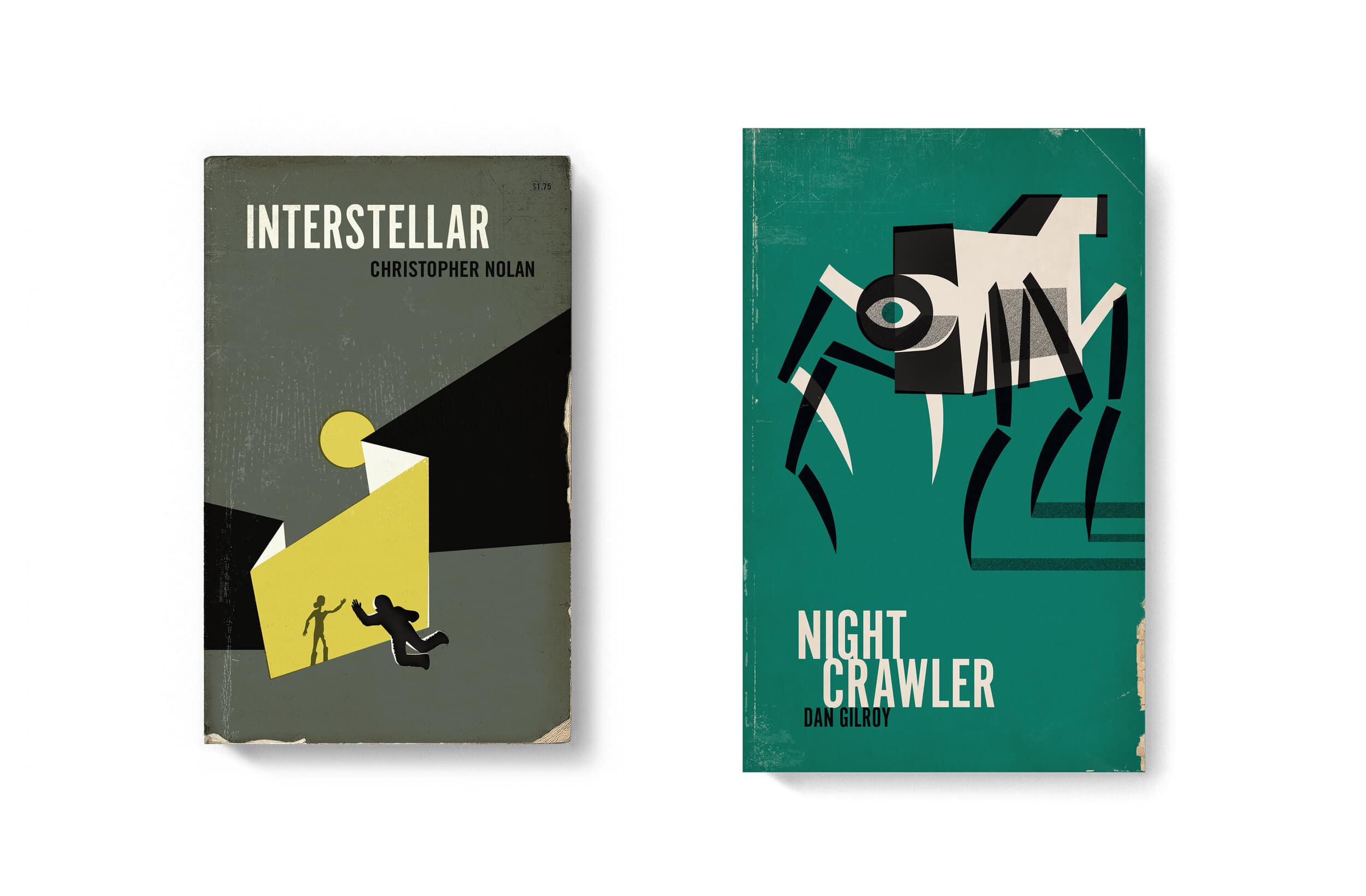 Decorate Your Bachelor Pad With Good Movies As Old Books Prints
