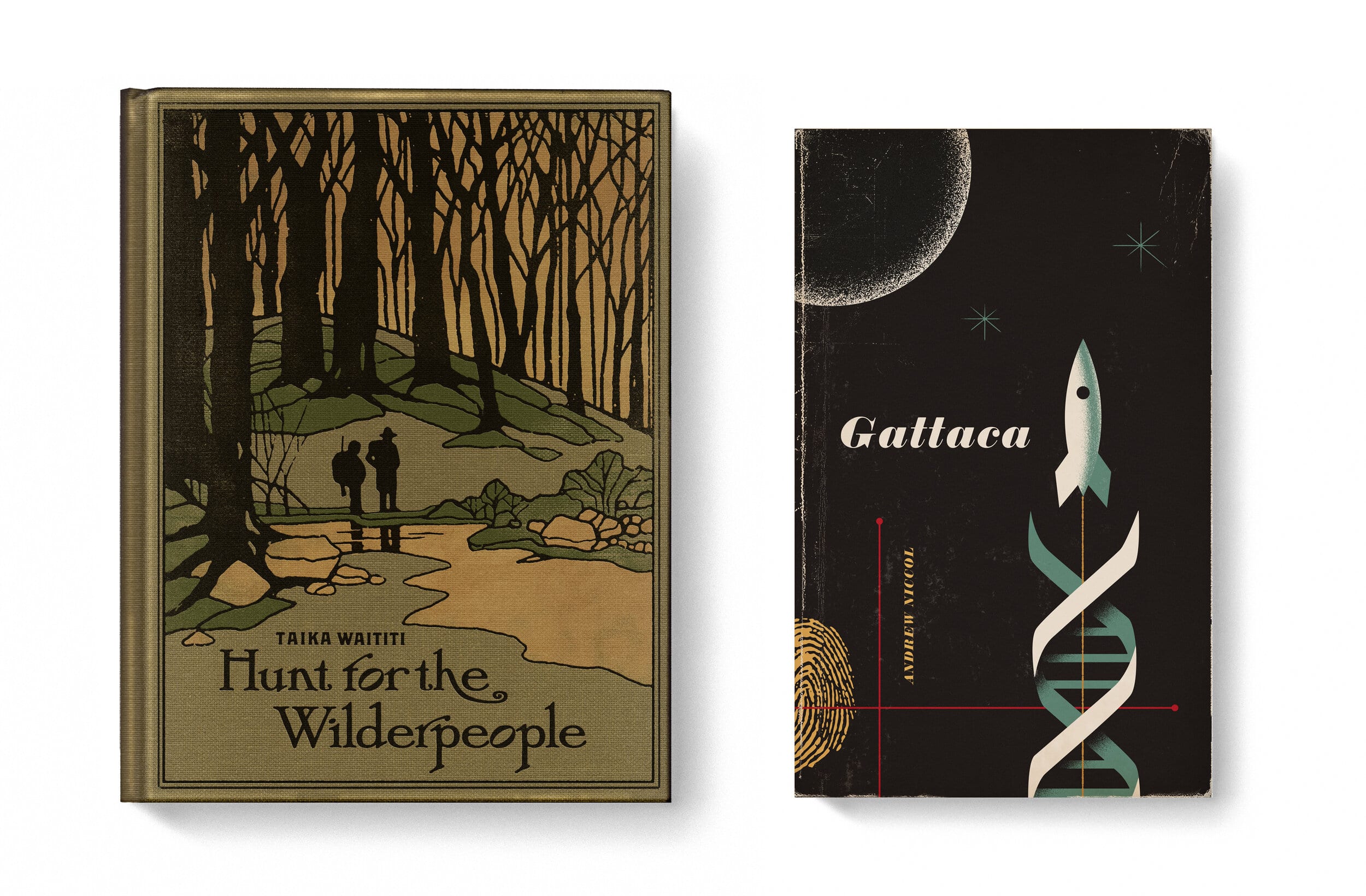 Decorate Your Bachelor Pad With Good Movies As Old Books Prints