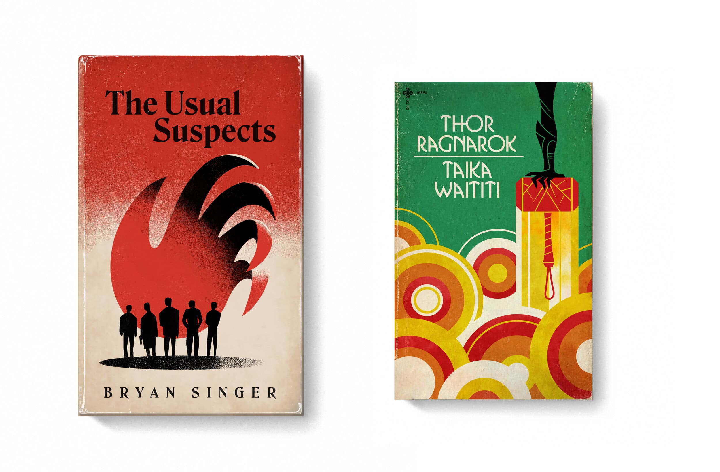Decorate Your Bachelor Pad With Good Movies As Old Books Prints