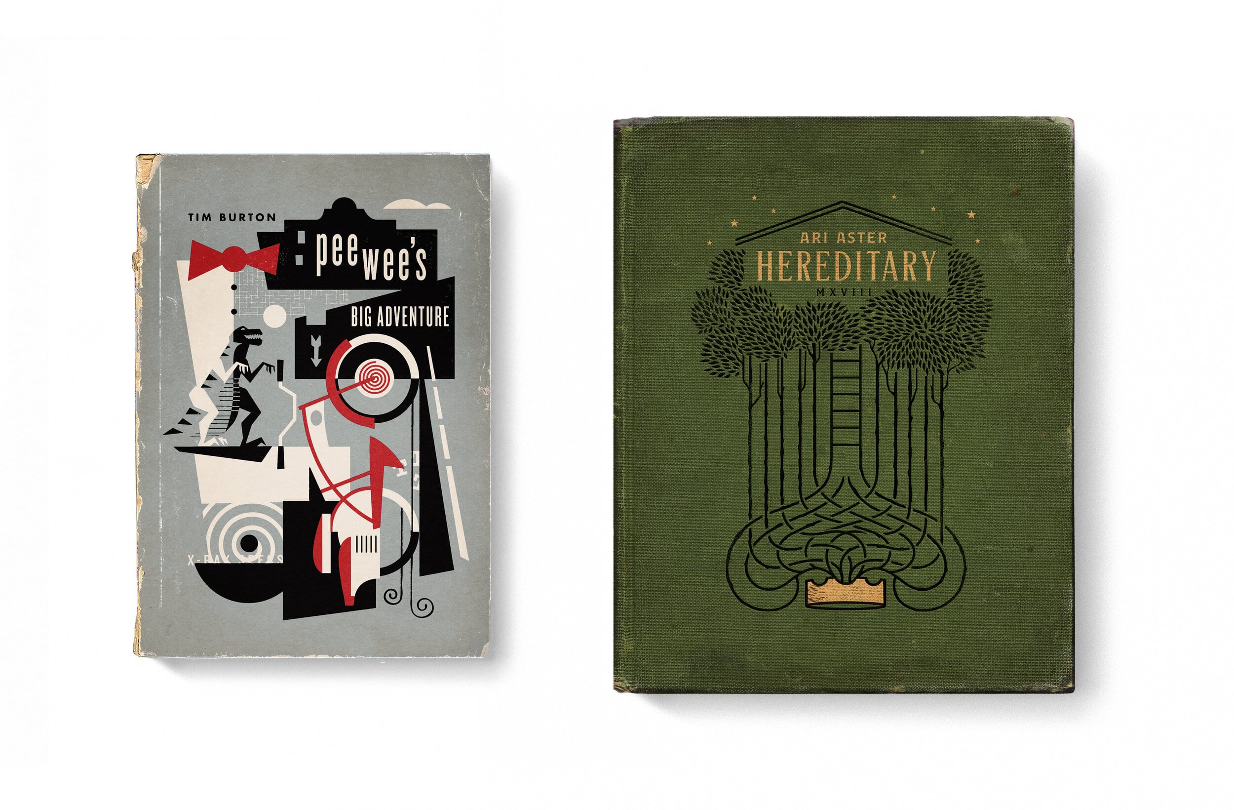Decorate Your Bachelor Pad With Good Movies As Old Books Prints