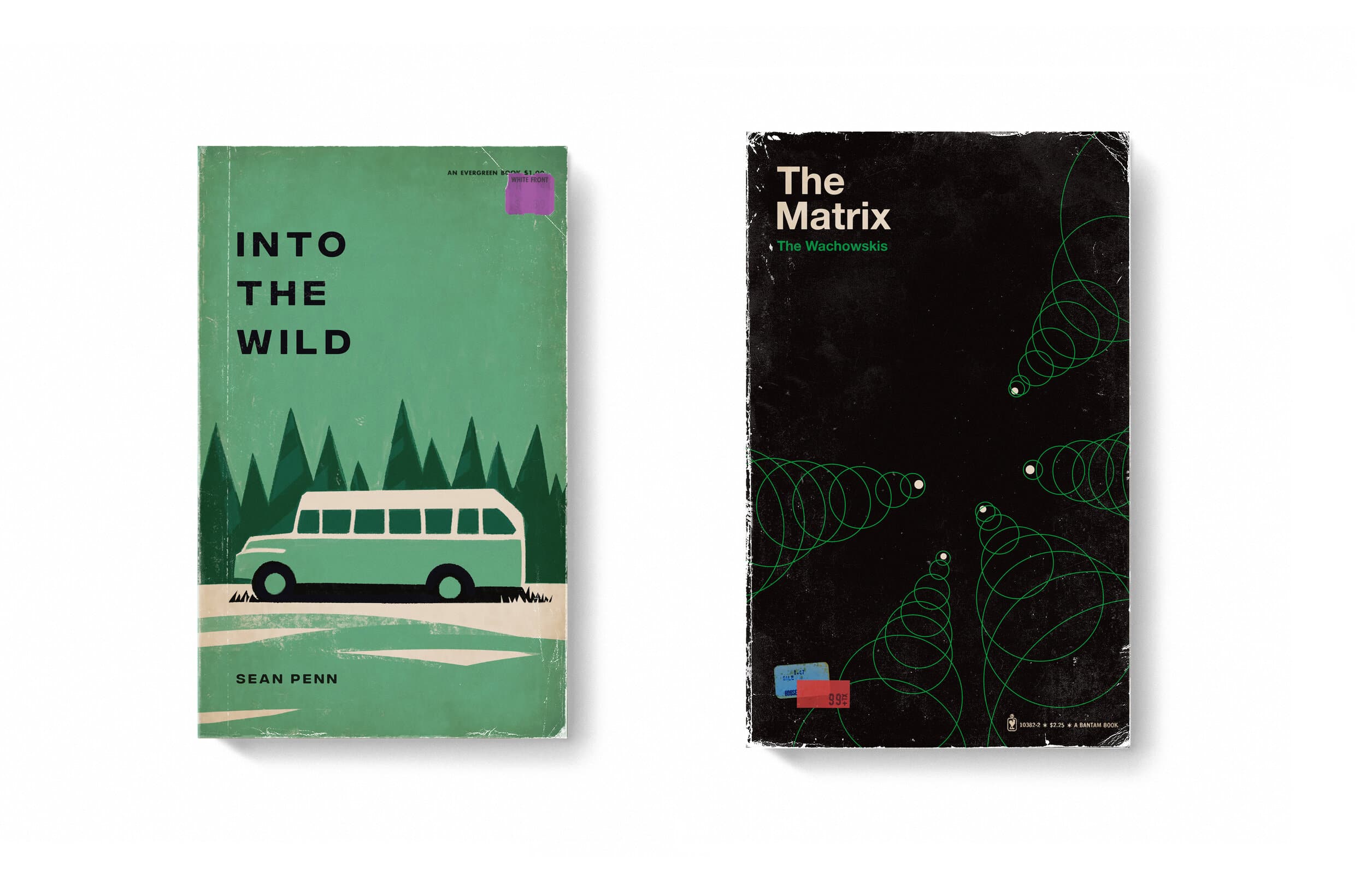 Decorate Your Bachelor Pad With Good Movies As Old Books Prints