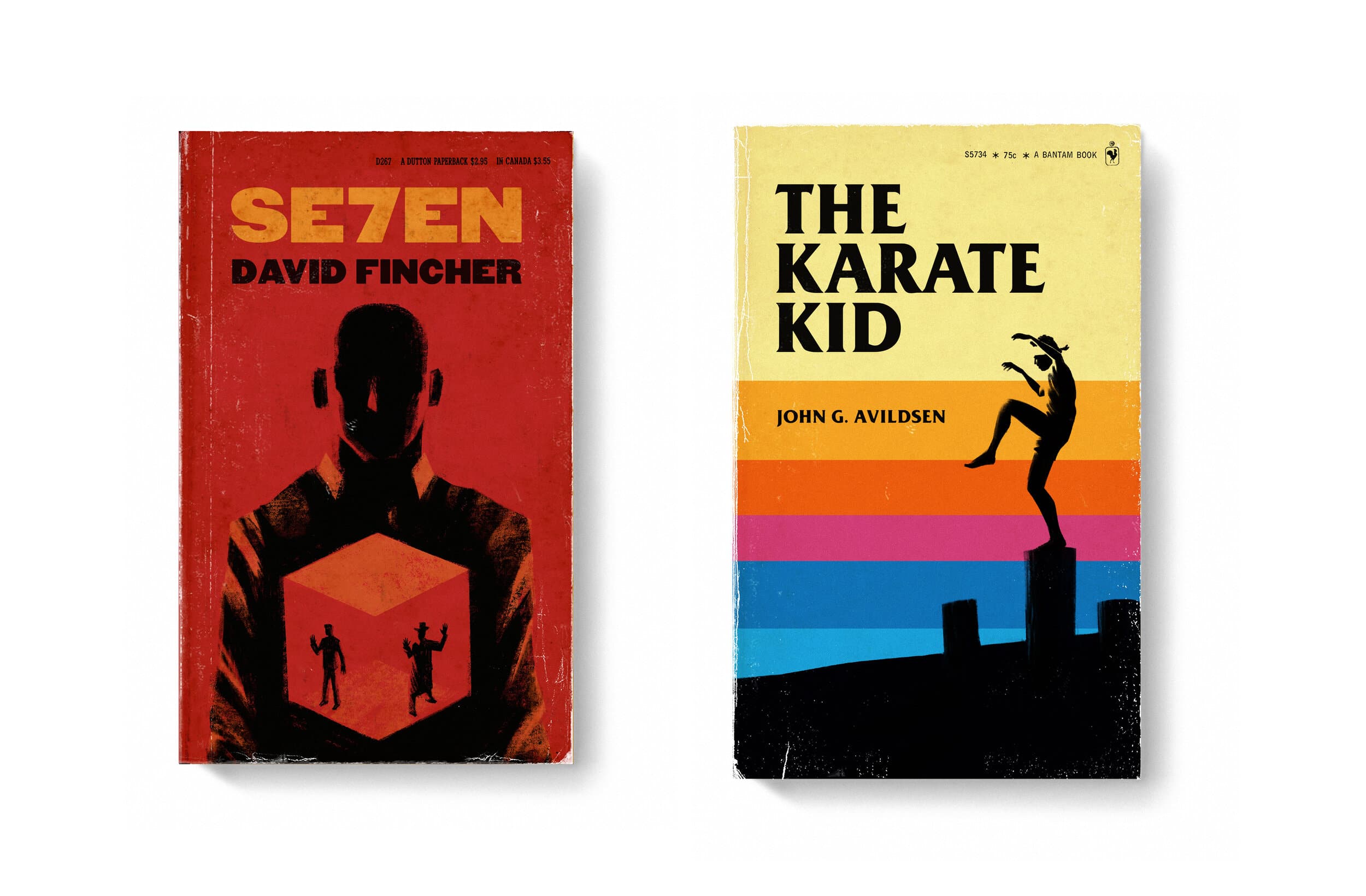 Decorate Your Bachelor Pad With Good Movies As Old Books Prints