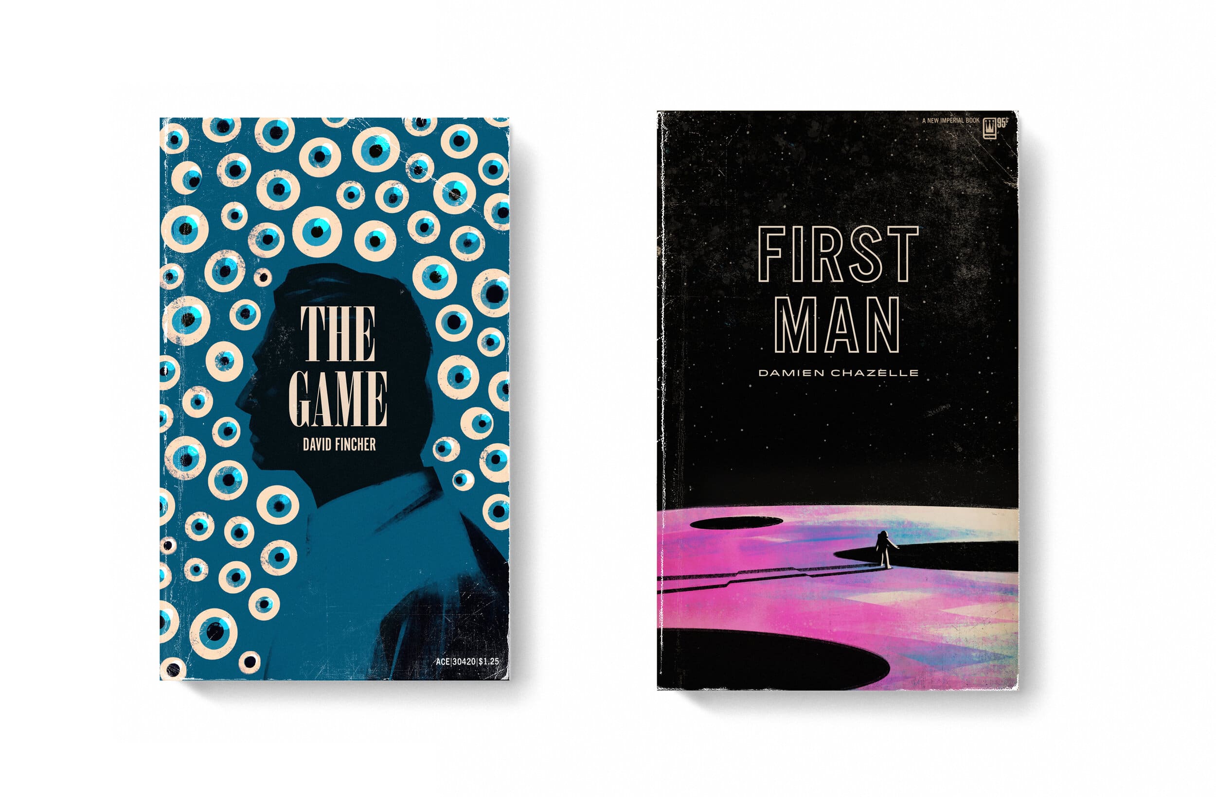 Decorate Your Bachelor Pad With Good Movies As Old Books Prints