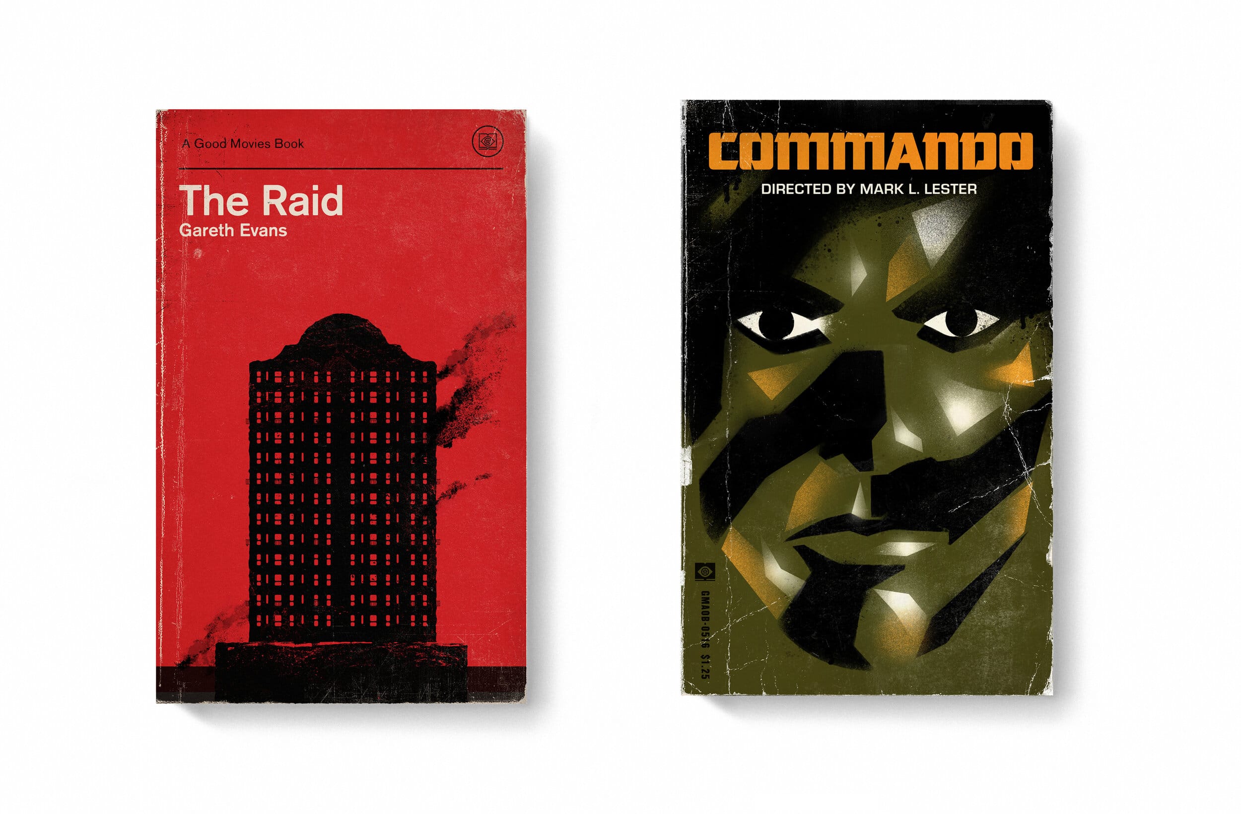 Decorate Your Bachelor Pad With Good Movies As Old Books Prints