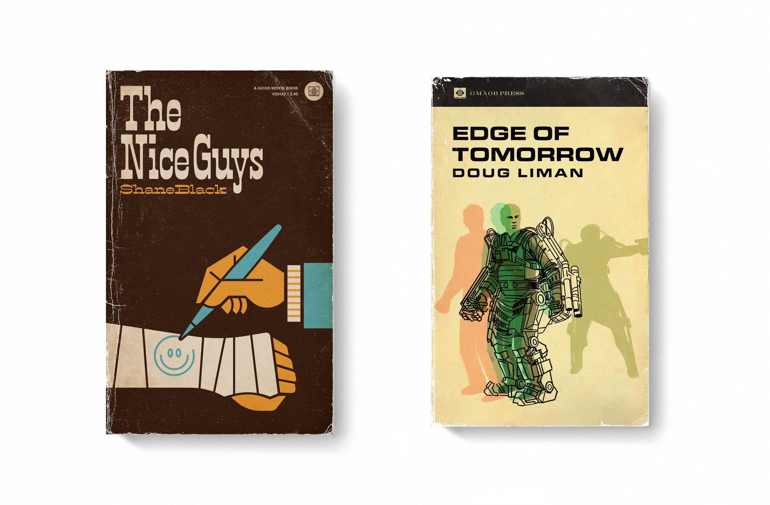 Decorate Your Bachelor Pad With Good Movies As Old Books Prints