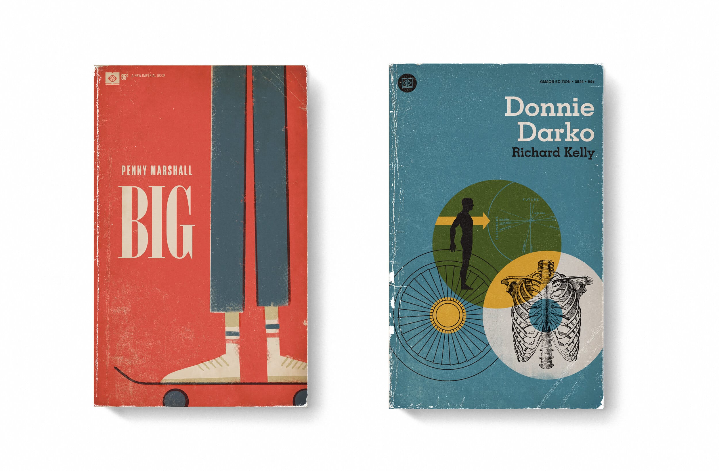 Decorate Your Bachelor Pad With Good Movies As Old Books Prints