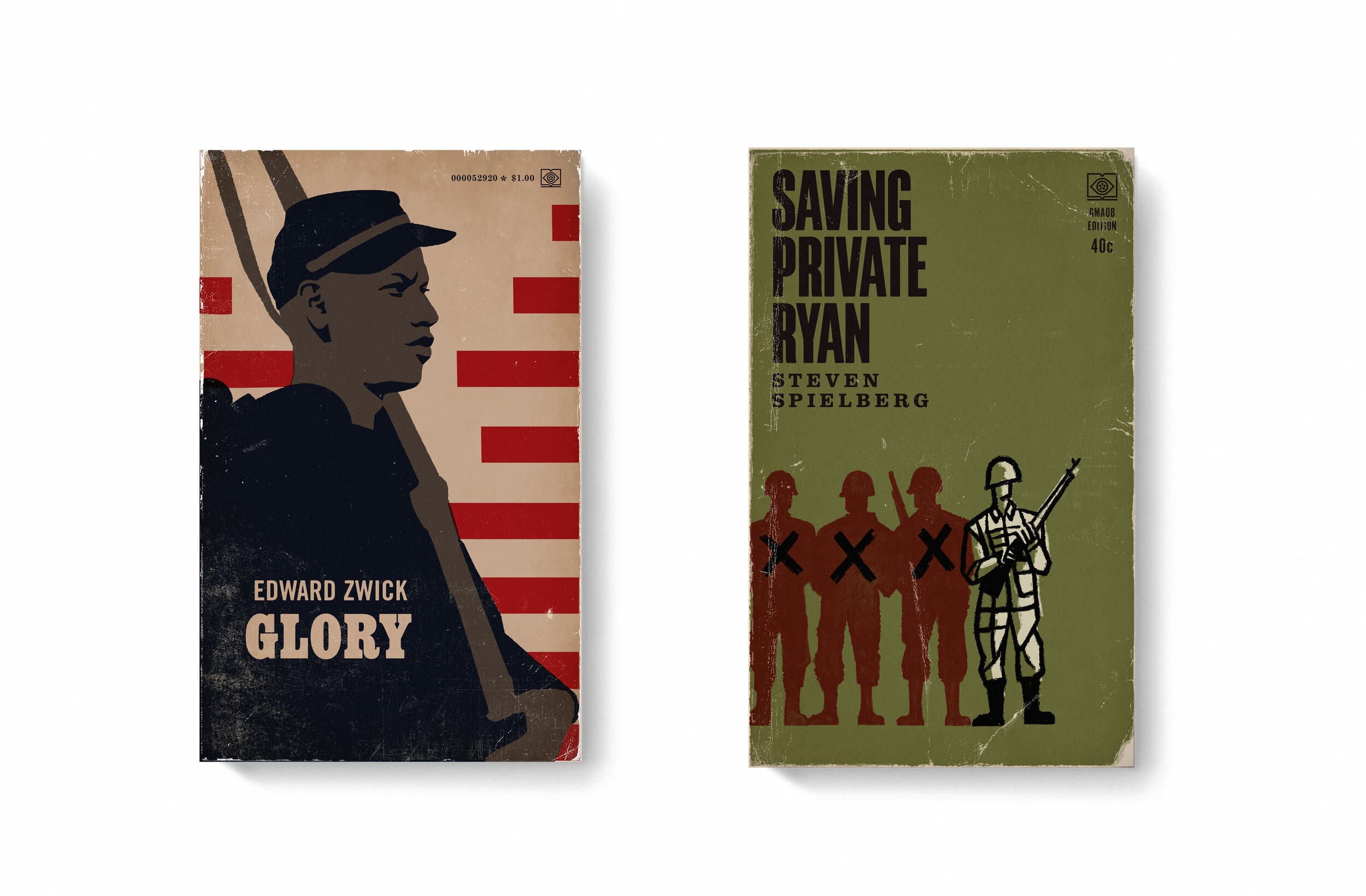 Decorate Your Bachelor Pad With Good Movies As Old Books Prints