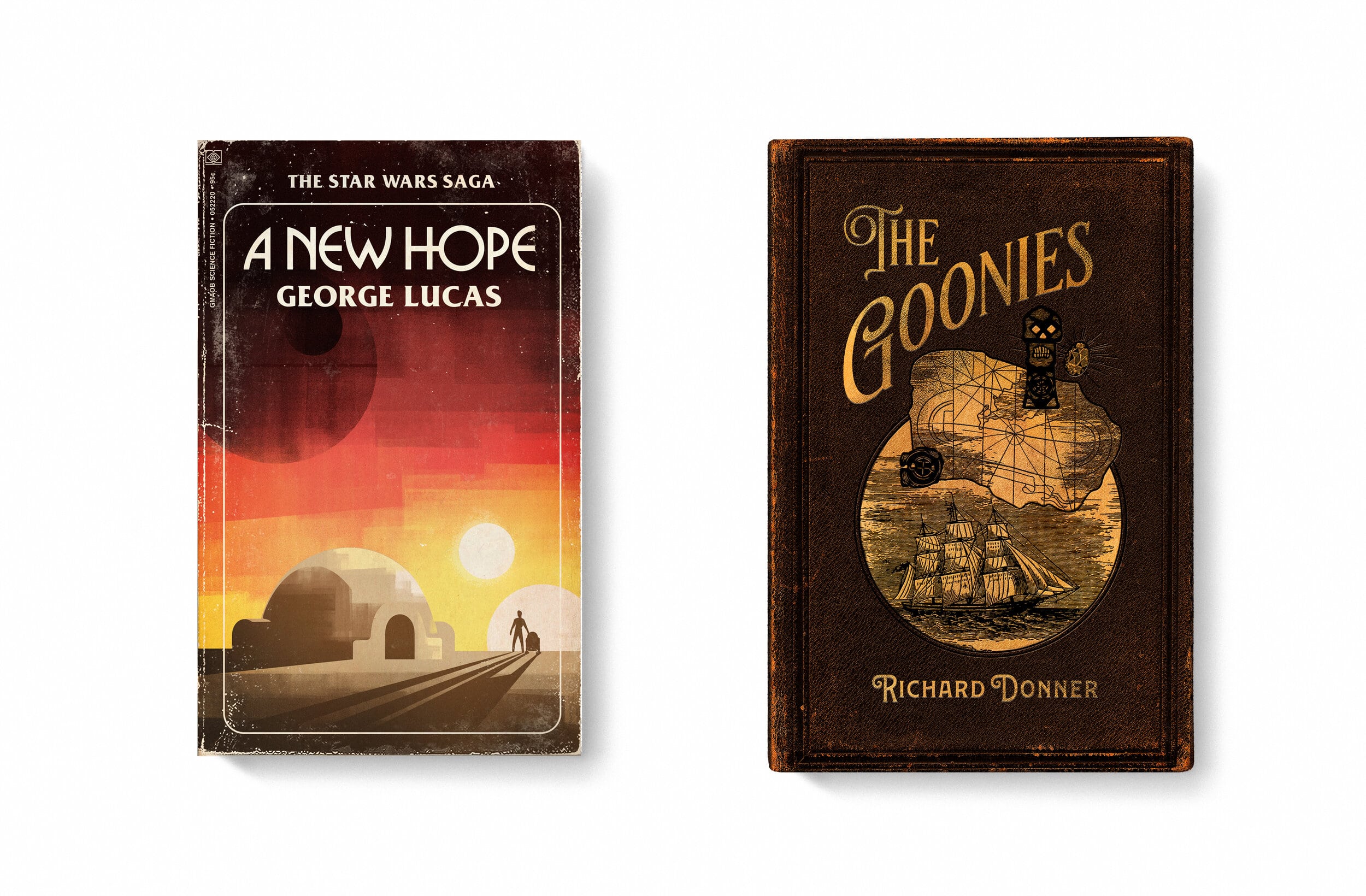 Decorate Your Bachelor Pad With Good Movies As Old Books Prints