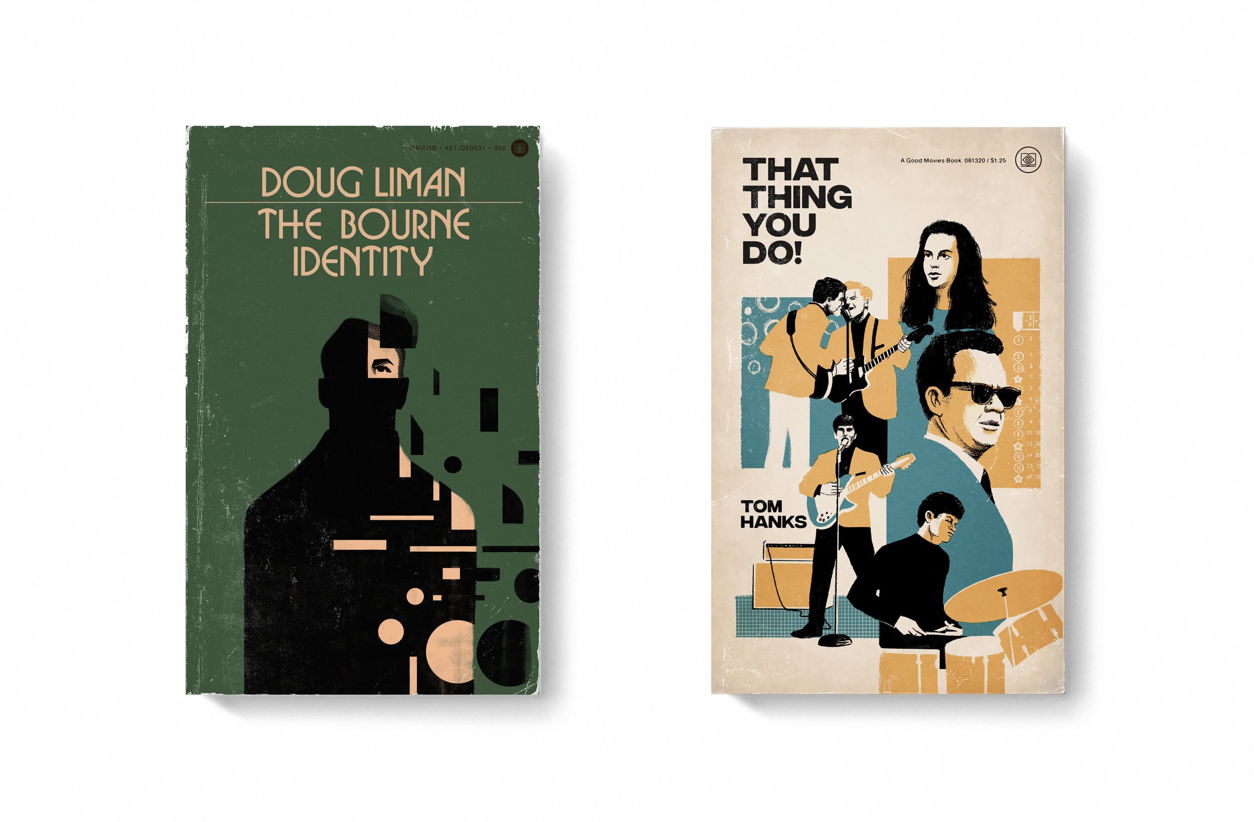 Decorate Your Bachelor Pad With Good Movies As Old Books Prints