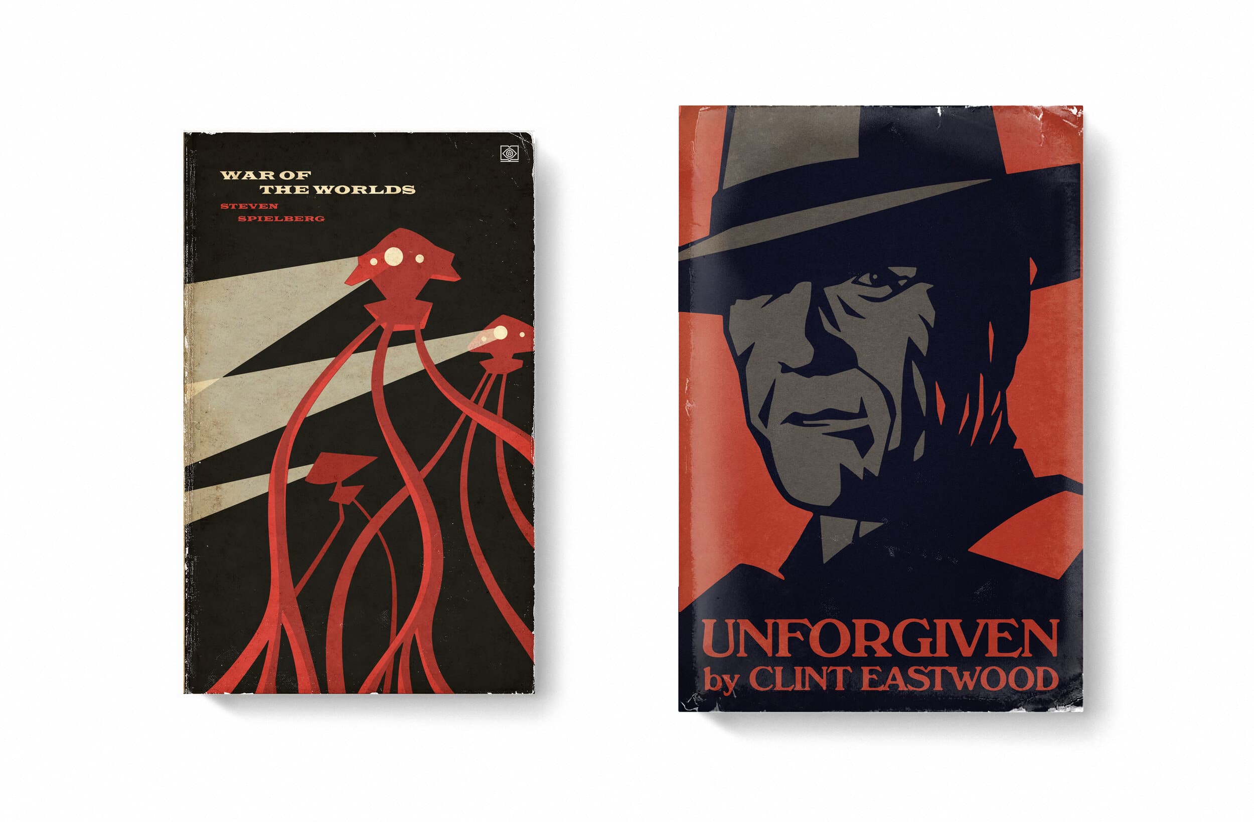 Decorate Your Bachelor Pad With Good Movies As Old Books Prints