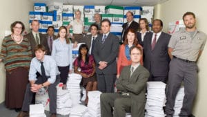 A group of people posing for a photo