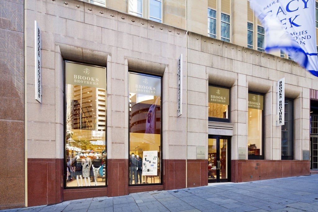 brooks brothers martin place