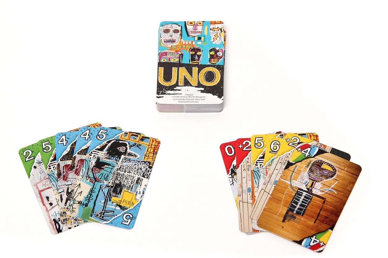 1 Jean Michel Basquiat UNO Mattel Artiste Series No 