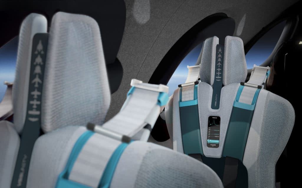 Virgin Galactic Spaceship Cabin Design Revealed