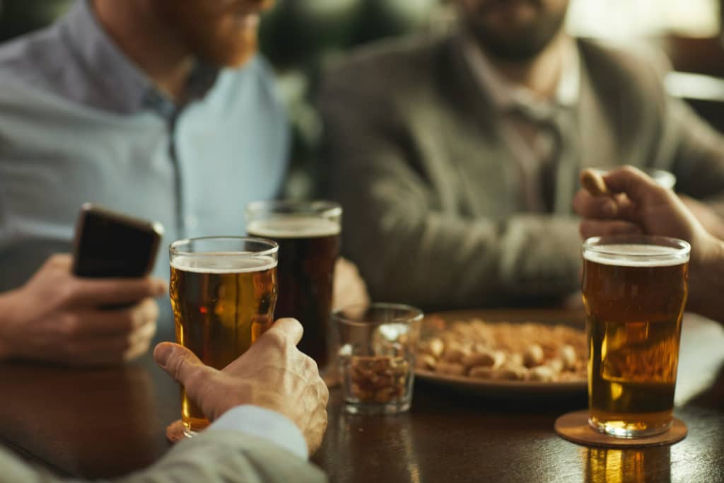 Alcohol withdrawal benefits
