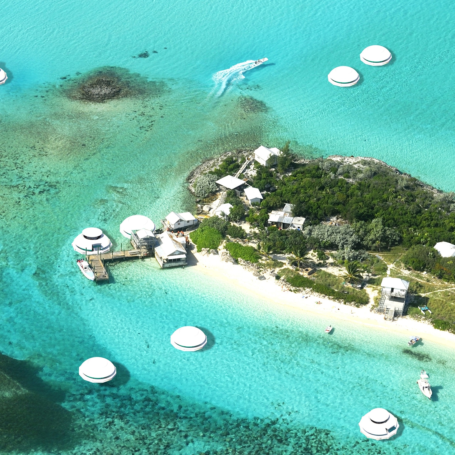French company Anthenea plan to use these floating eco pods to build resorts