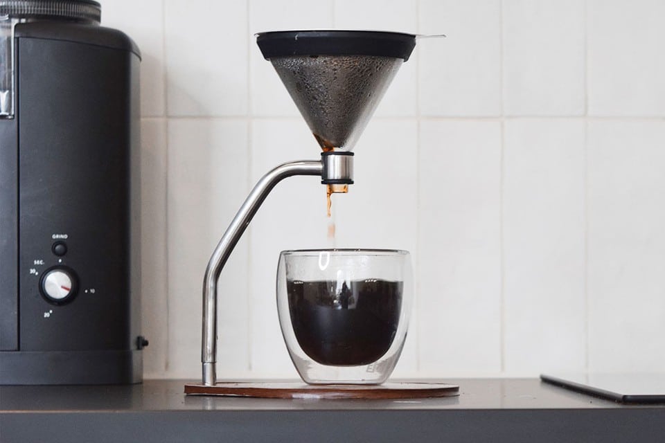 The Joy Resolve Manual Immersion Brewer Is A Sleek & Simple Luxury