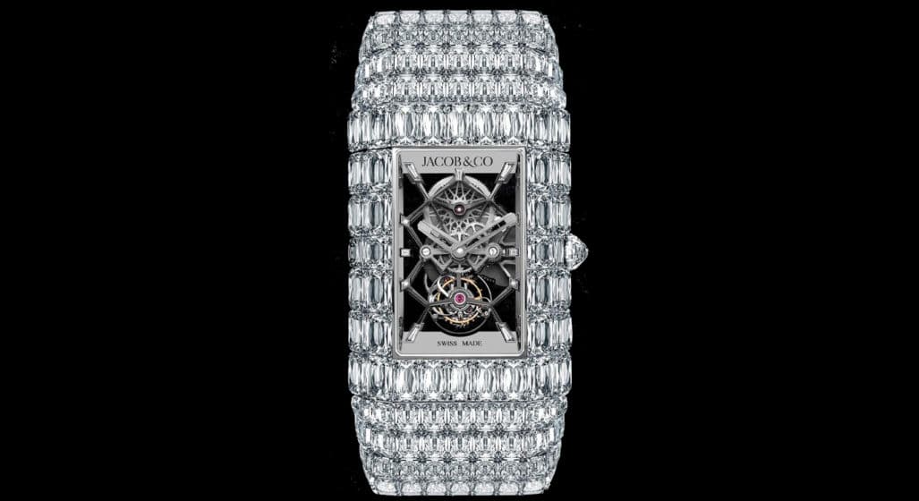 Jacob & Co Billionaire ASHOKA Watch Features 189 Carats Of Diamonds
