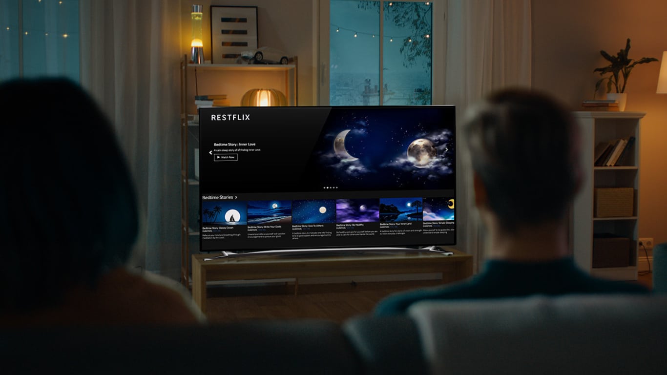 Restflix: The Streaming Service That’ll Help You Sleep Better