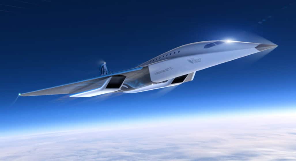 Nuevo concorde de virgin galactic