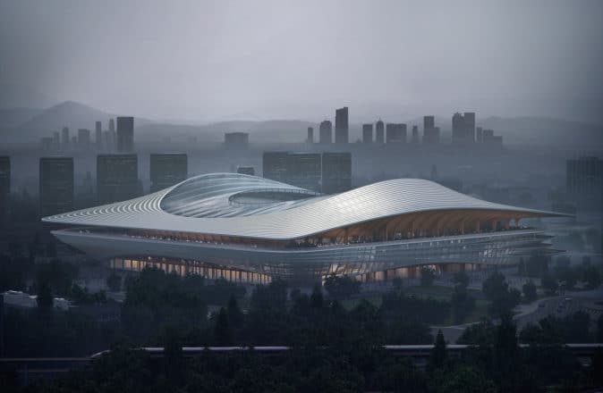 Zaha Hadid Architects Reveals The Xi&#8217;an International Football Centre