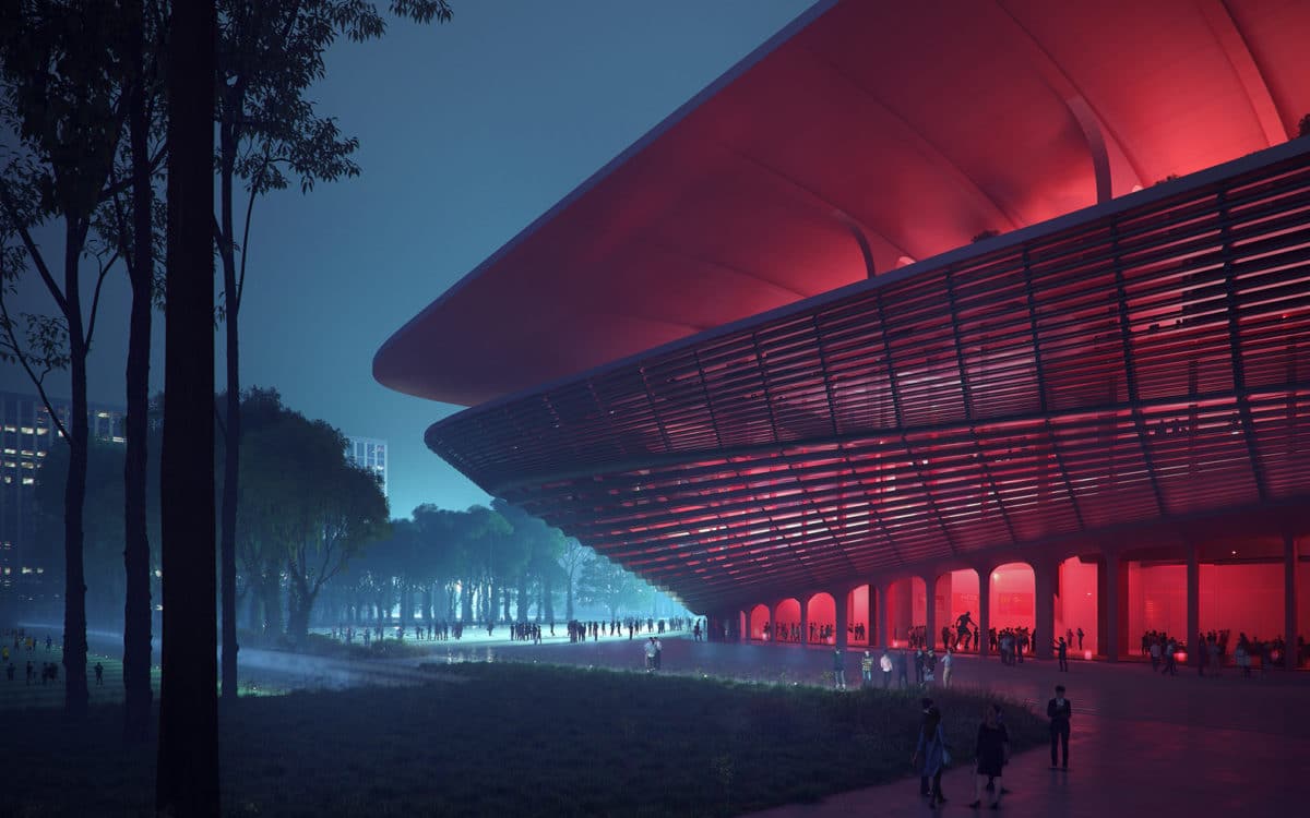 Zaha Hadid Architects Reveals The Xi&#8217;an International Football Centre