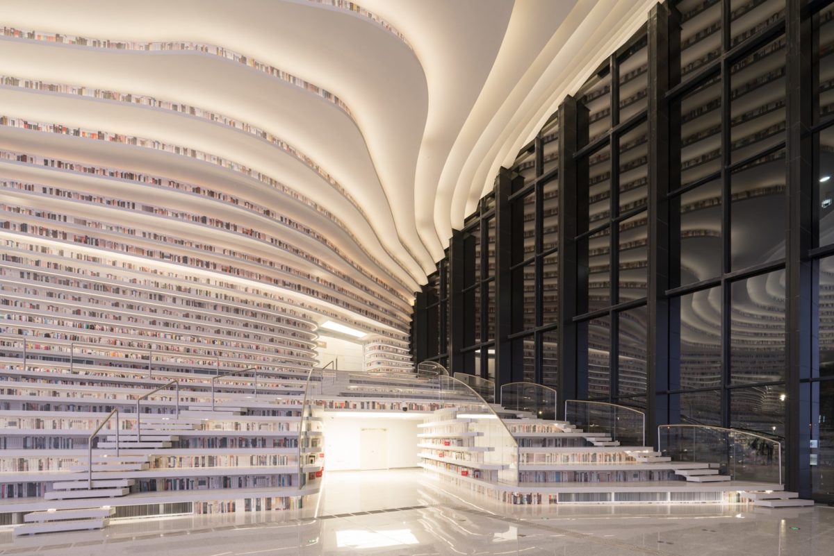 Tianjin Binhai Library: The World’s Coolest Home To 1.2 Million Books