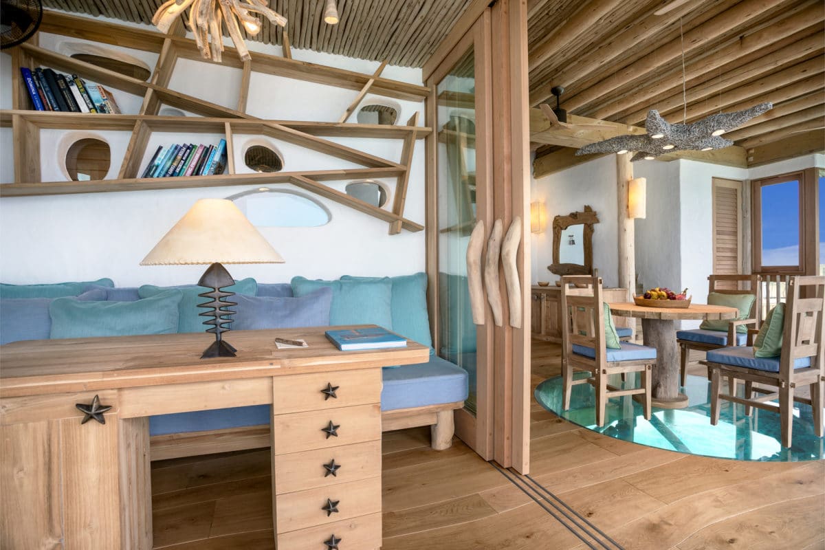 Soneva Fushi Resort Has Overwater Villas With A Built-In Water Slide
