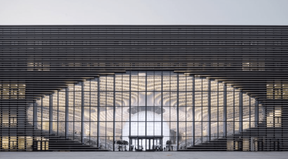 Tianjin Binhai Library: The World’s Coolest Home To 1.2 Million Books