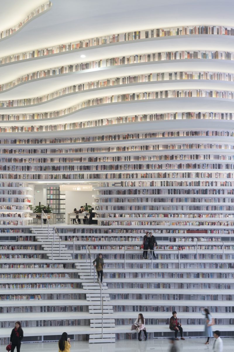 Tianjin Binhai Library: The World&#8217;s Coolest Home To 1.2 Million Books