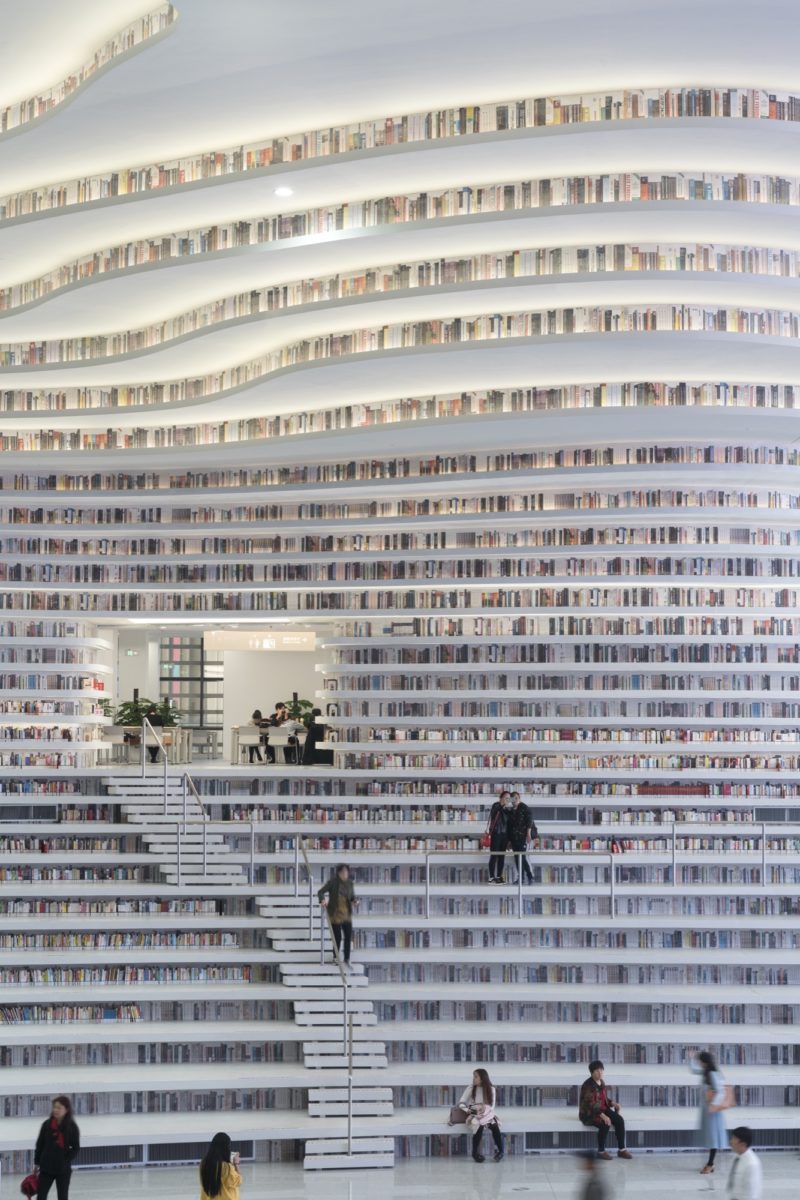 Tianjin Binhai Library: The World’s Coolest Home To 1.2 Million Books
