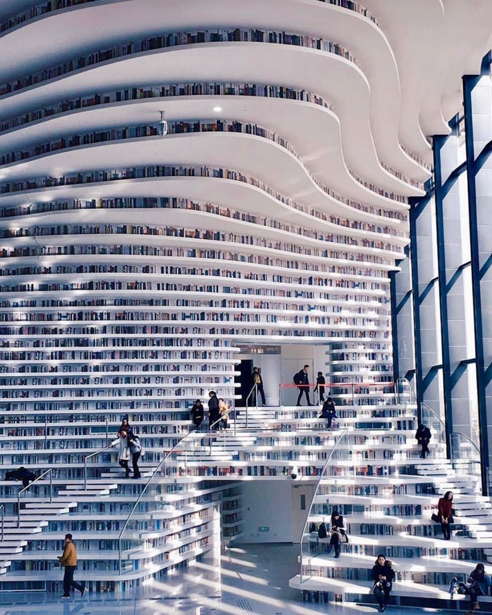 Tianjin Binhai Library: The World’s Coolest Home To 1.2 Million Books