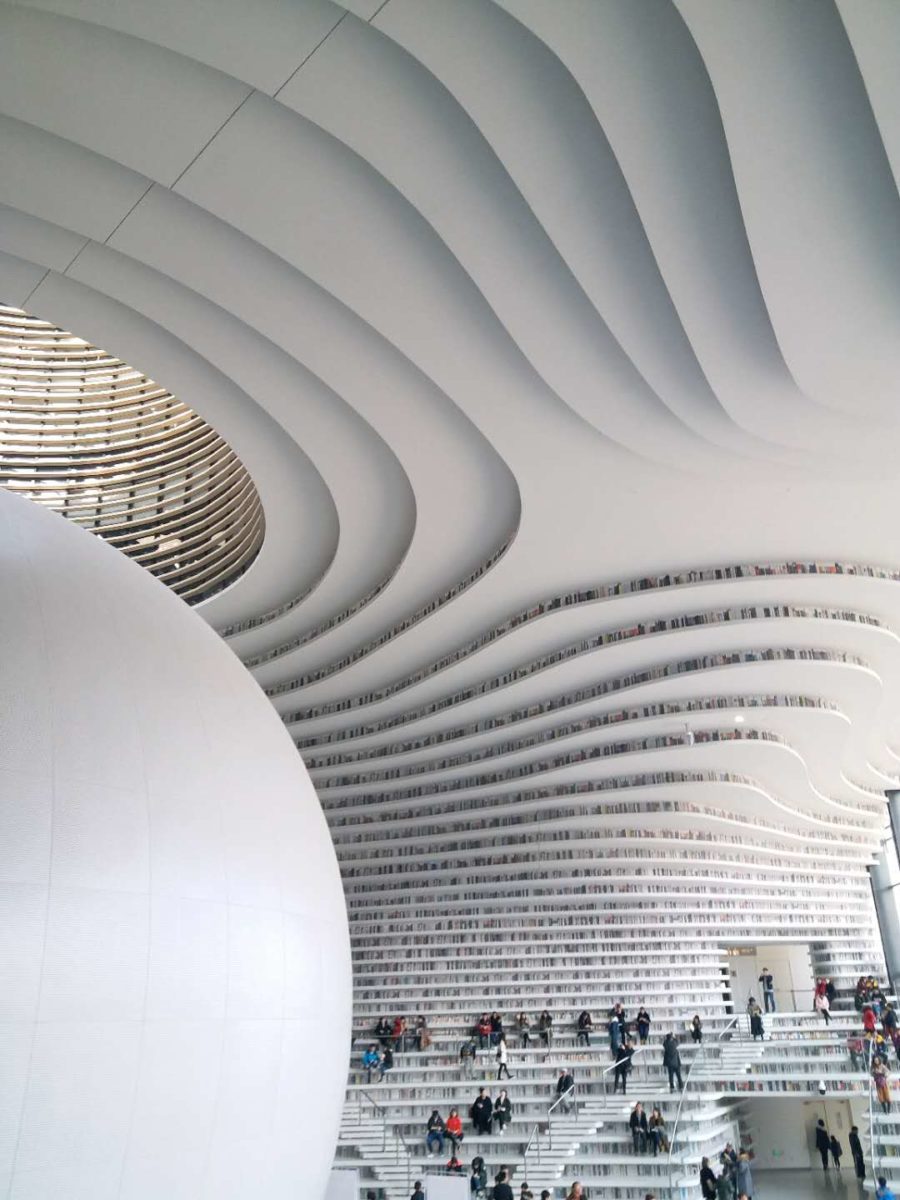 Tianjin Binhai Library: The World’s Coolest Home To 1.2 Million Books
