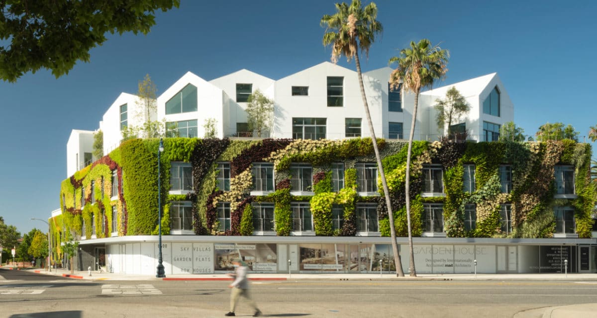 Gardenhouse Resembles A Hilltop Village Among LA&#8217;s Urban Sprawl