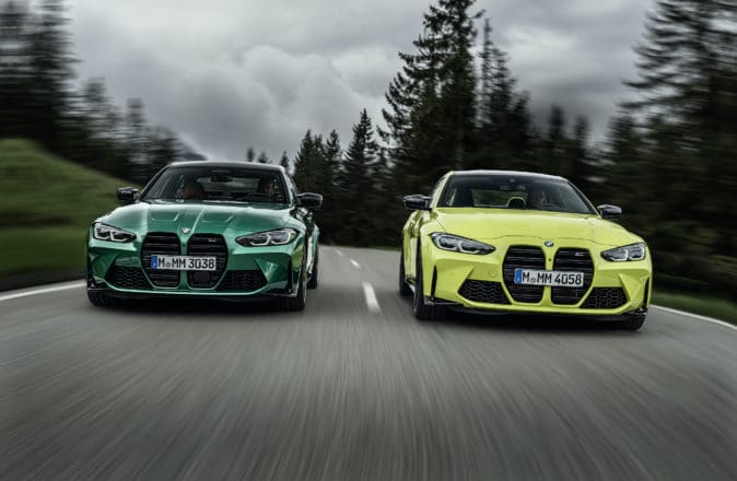 2021 BMW M3 &#038; M4: Sedan And Coupé Debut With Aggressive Update
