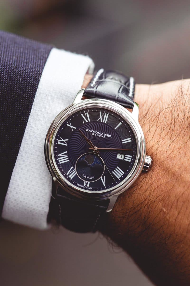 Raymond Weil Maestro Moon Phase Is A Dress Watch Built For Summer