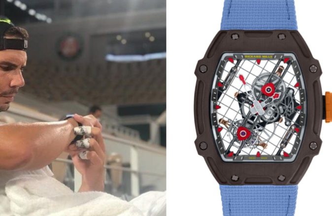 Rafael Nadal Plays At French Open While Wearing US$1 Million RM 27-04