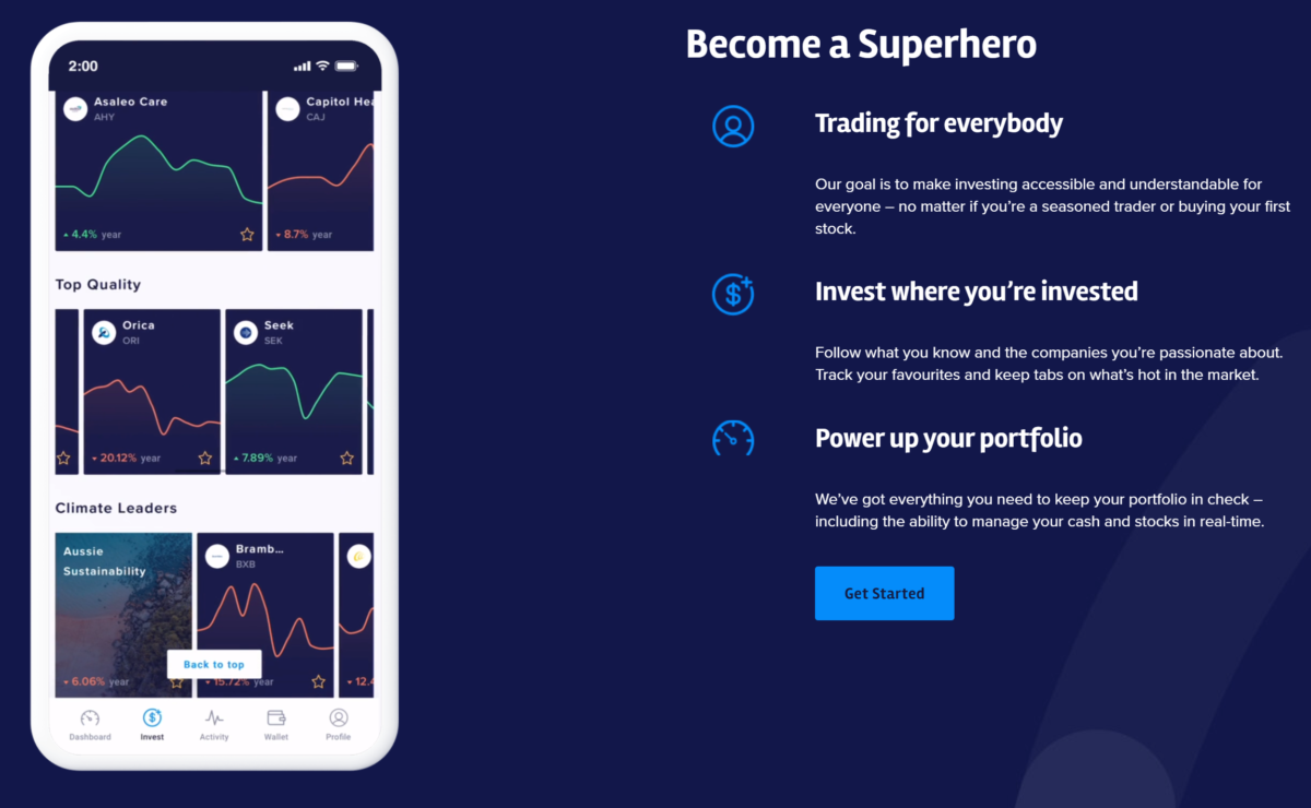 Superhero: The Robinhood-Style Trading App Backed By Afterpay &#038; Zip Founders