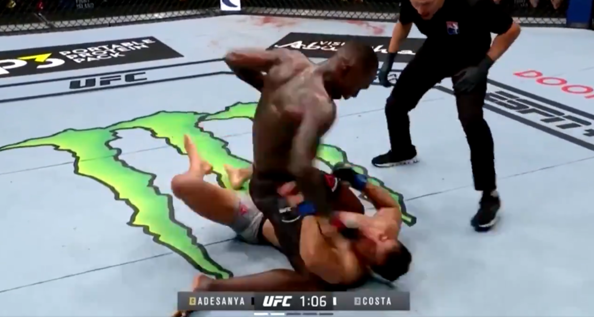 UFC 253: Israel Adesanya VS Paulo Costa Ends With A Surgical TKO